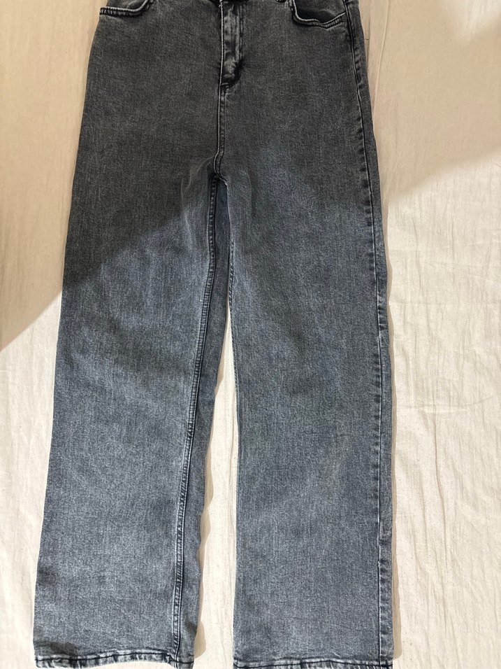 LİMABEL Alya İkon Gri Salaş Kot Pantolon - Görsel 4