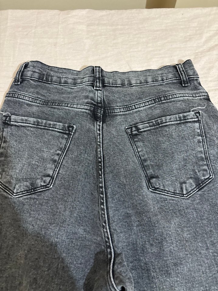 LİMABEL Alya İkon Gri Salaş Kot Pantolon - Görsel 5