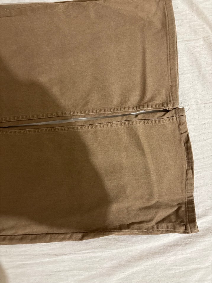 Kadın Kahverengi Keten Regular Fit Jean - Görsel 3