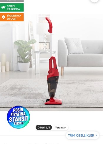 Sunny dikey süpürge - Görsel 8