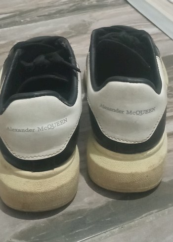 Siyah Platform Topuklu Minimalist Kadın Spor Ayakkabı - Görsel 3