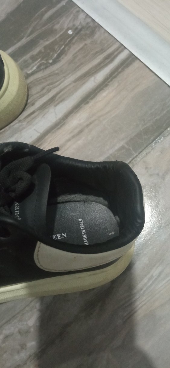 Siyah Platform Topuklu Minimalist Kadın Spor Ayakkabı - Görsel 4