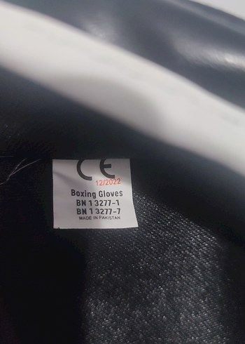 Mavi Deri Erkek Boks Eldiveni Velcro - Görsel 3