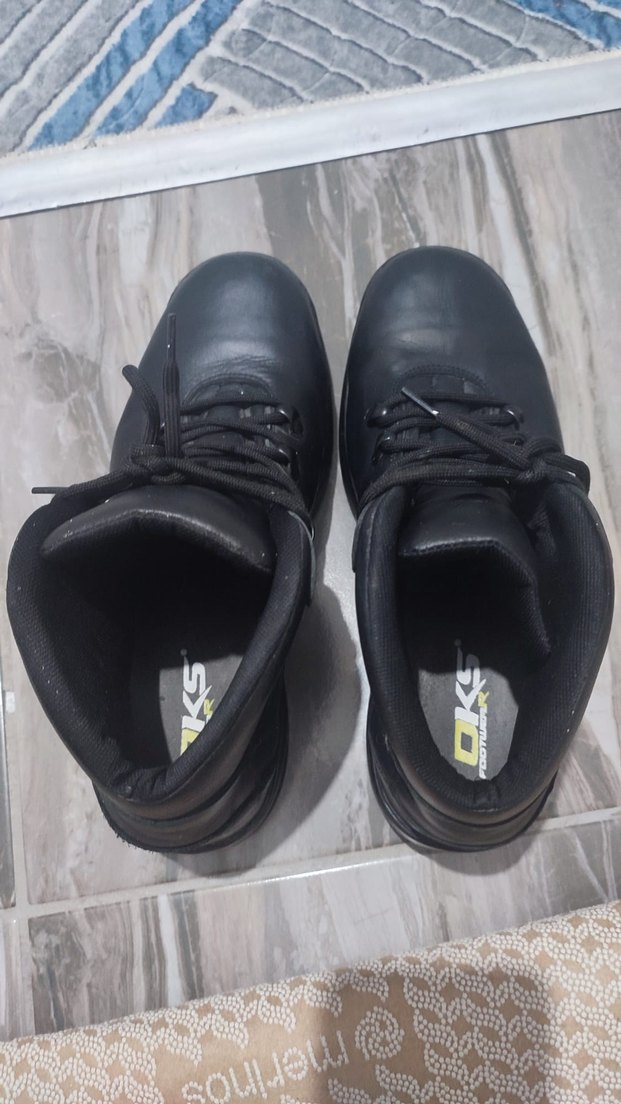 Siyah Erkek Lastik Botlar Tokalı - Görsel 3