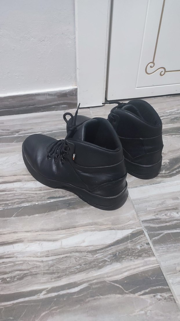 Siyah Erkek Lastik Botlar Tokalı - Görsel 2