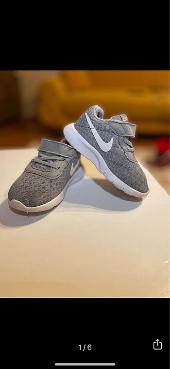 Nike gri ilk adım ayakkabısı