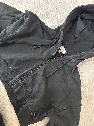 m Beden gri Renk pull and bear crop hırka