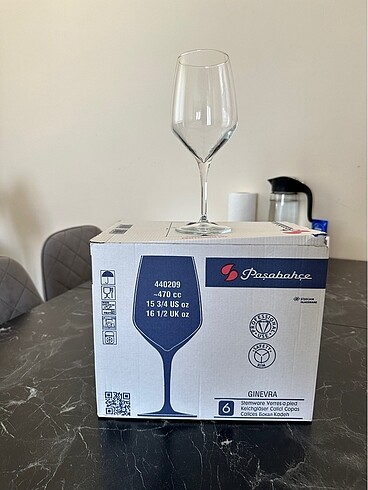 Paşabahçe kadeh bardağı