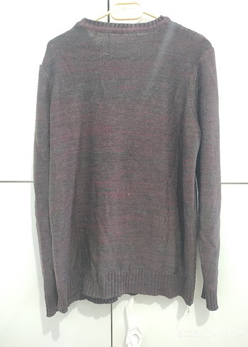 Siyah erkek Triko Salaş Kazak - Görsel 4