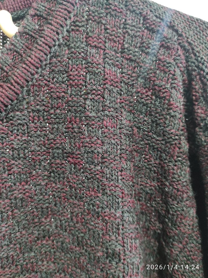 Siyah erkek Triko Salaş Kazak - Görsel 5