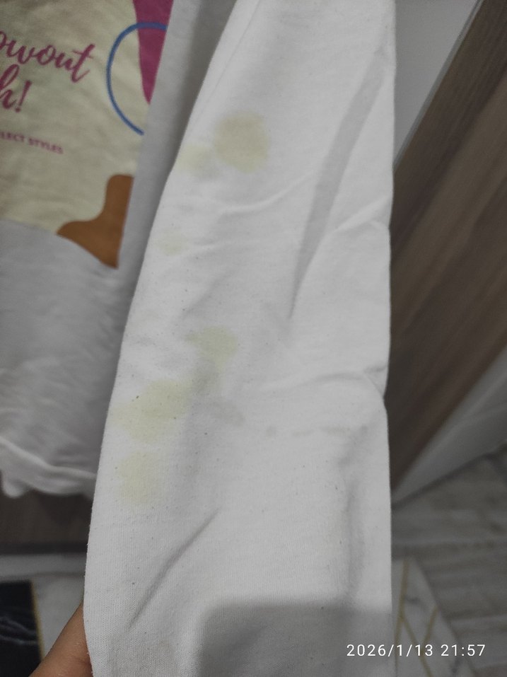 Kadın Beyaz Baskılı Uzun Kollu Sweatshirt - Görsel 3