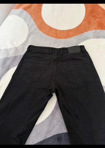 Erkek Siyah Regular Fit Kot Pantolon - Görsel 7