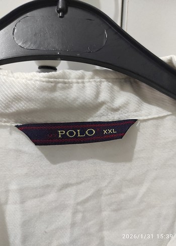 Beyaz Uzun Kollu Keten Midi Gömlek - Görsel 3