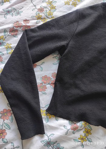 Gri Uzun Kollu Salaş Kadın Kazak - Görsel 3