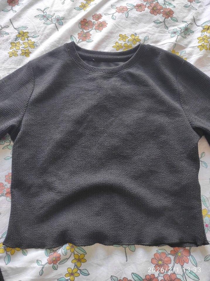 Gri Uzun Kollu Salaş Kadın Kazak - Görsel 2