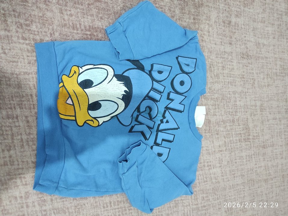 Gri Erkek Çocuk Örme Sweatshirt - Görsel 2