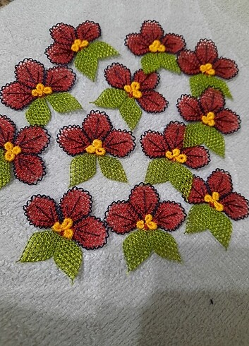  Beden İğne oyası motif