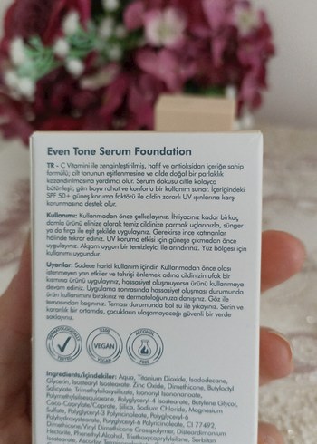 The Purest Solutions Even Tone Serum Foundation - Görsel 4
