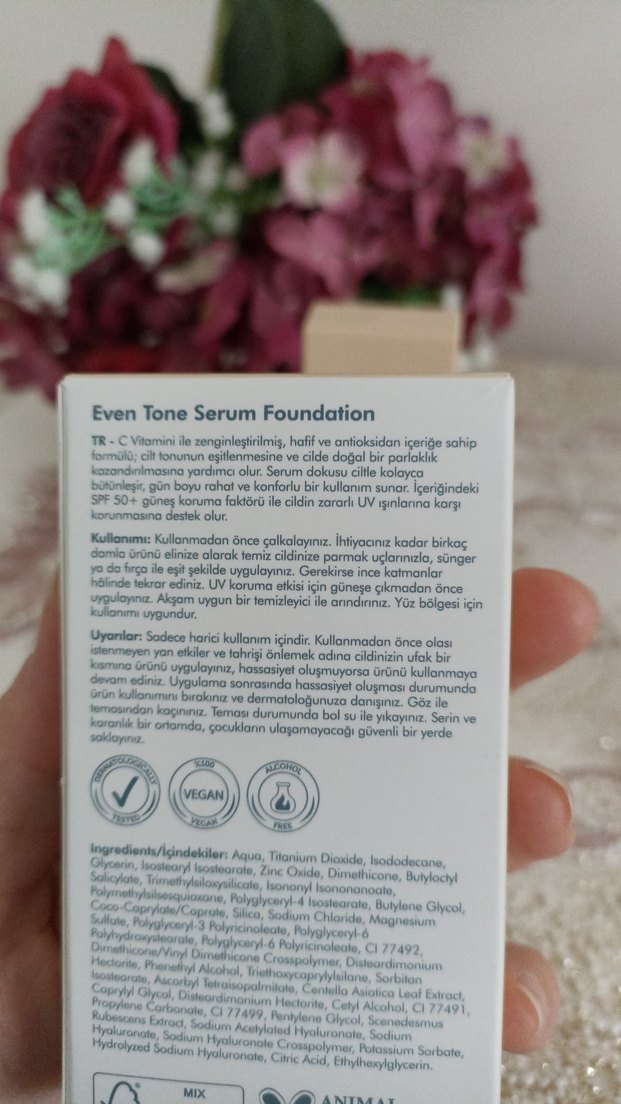 The Purest Solutions Even Tone Serum Foundation - Görsel 4