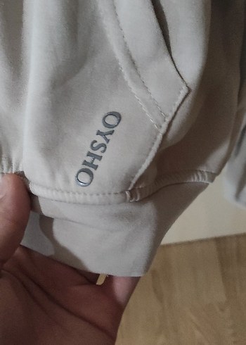 Gri Kapüşonlu Fermuarlı Kadın Sweatshirt - Görsel 2