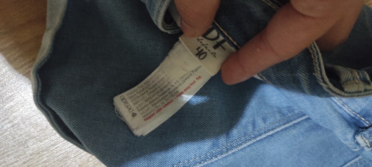 Düğmeli Mavi Kadın Mini Denim Şort - Görsel 3