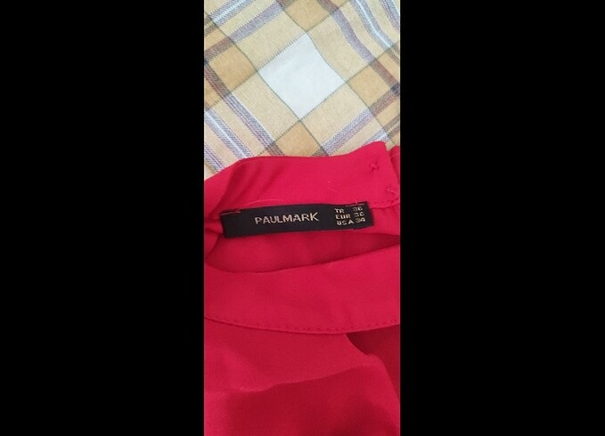 Paulmark Kırmızı bluz