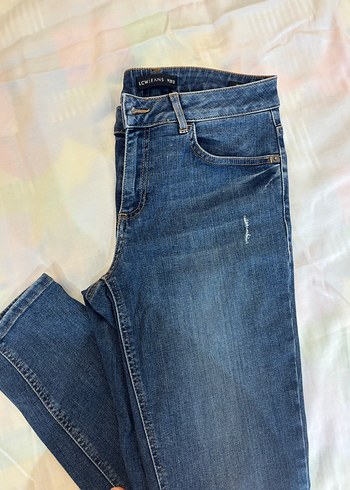 Mavi Normal Boy Kadın Denim Jean - Görsel 3