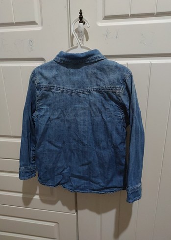 4 Yaş Beden Erkek Çocuk Denim Gömlek