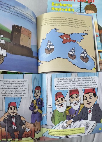 Beden Tarihi Türk Liderleri Çocuk Kitap Seti
