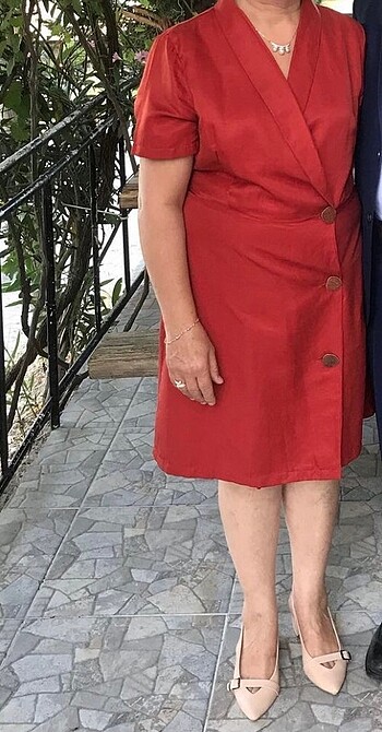 xl Beden kırmızı Renk Kadın Abiye Elbise