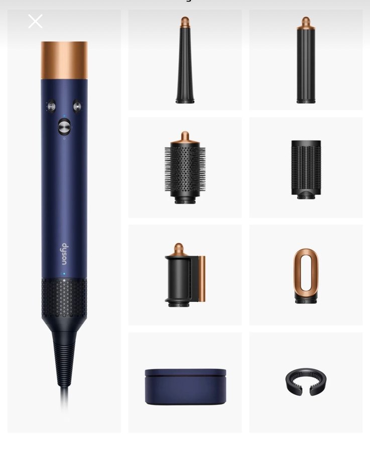 Dyson Airwrap Complete Long Saç Şekillendirici prusya mavisi - Görsel 4