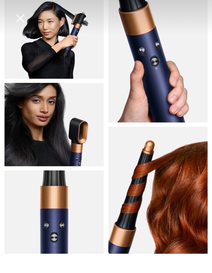 Dyson Airwrap Complete Long Saç Şekillendirici prusya mavisi - Görsel 5