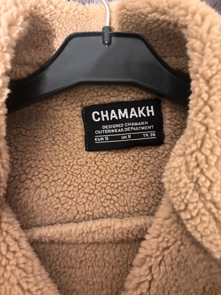 Kahverengi Süet Kısa Kürklü Kadın Ceket - Görsel 5