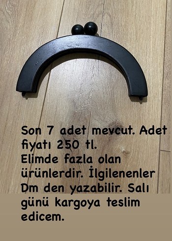 Ahşap burs çanta yapım malzemesi