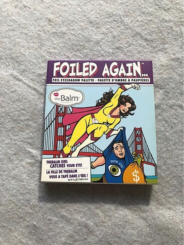 The balm foiled again far paleti