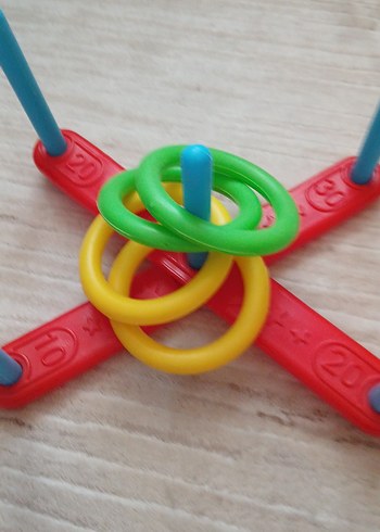 Çok Renkli Eğitici Halka Oyunu