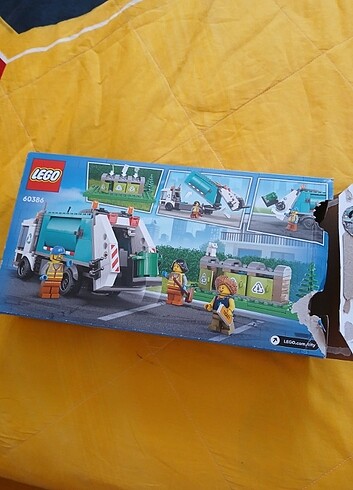 Çöp kamyonu lego 