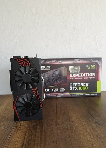 ASUS Expedition GeForce GTX 1060 6GB OC Ekran Kartı