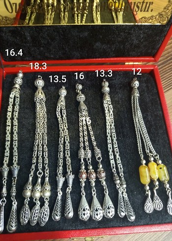 tesbih gümüş püskül 1 grm 200 tl - Görsel 3