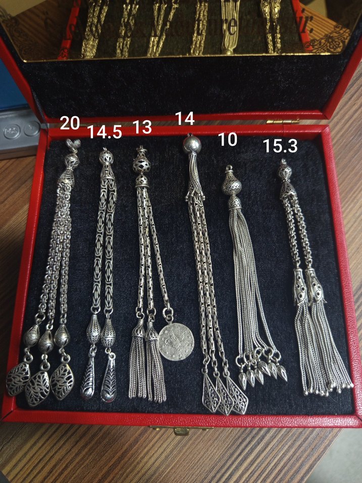 tesbih gümüş püskül 1 grm 200 tl - Görsel 5