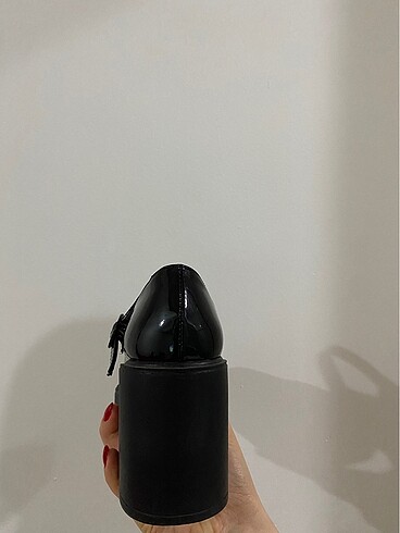36 Beden siyah Renk Oxford Topuklu Ayakkabı