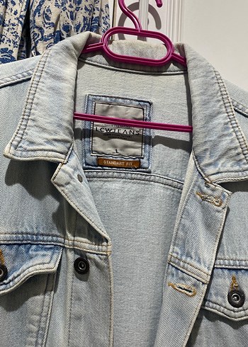 Mavi Kot Ceket - Görsel 2