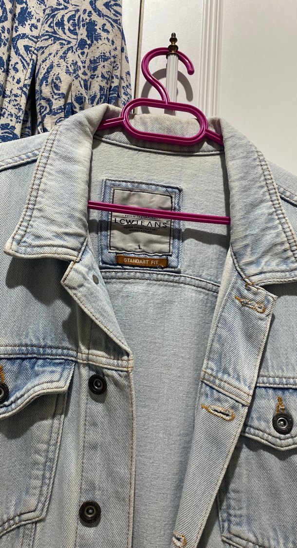 Mavi Kot Ceket - Görsel 2