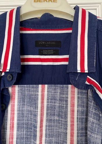 Çizgili Erkek Uzun Kollu Gömlek - Görsel 2