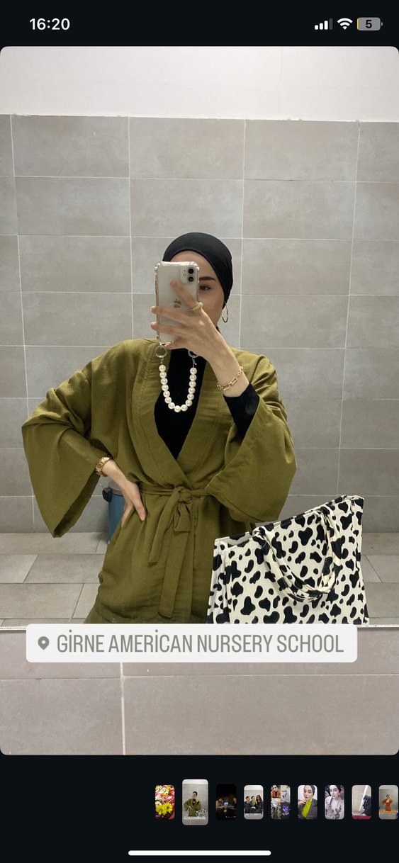 Haki Kimono Takım - Görsel 4