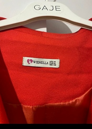 Kırmızı  Kadın Blazer Ceket - Görsel 3