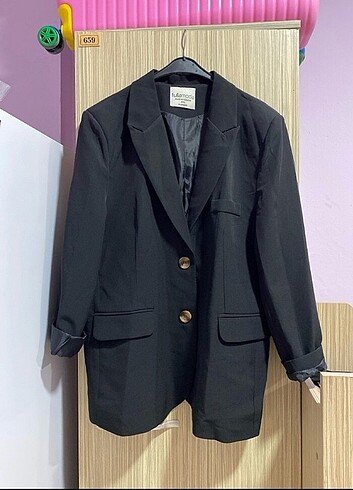 Siyah blazer ceket 