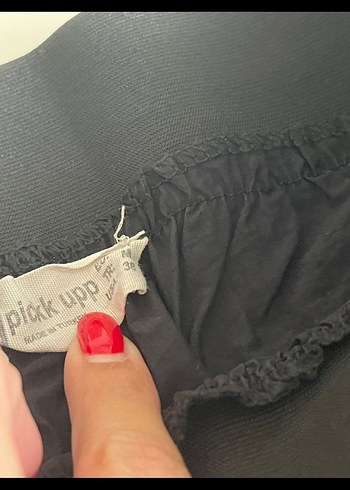 m Beden Kadın Siyah paraşüt pantolon