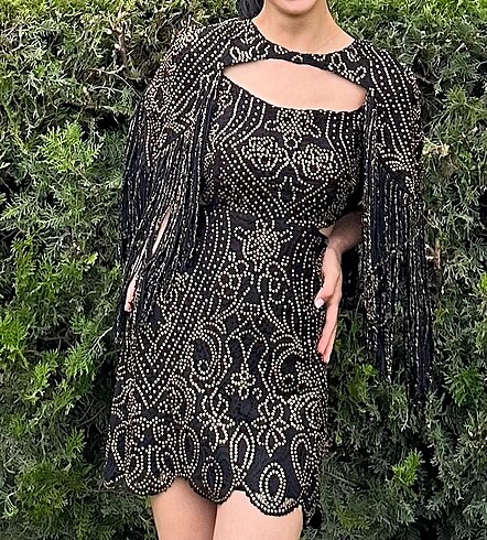 36 Beden Raisa vanessa kısa elbise