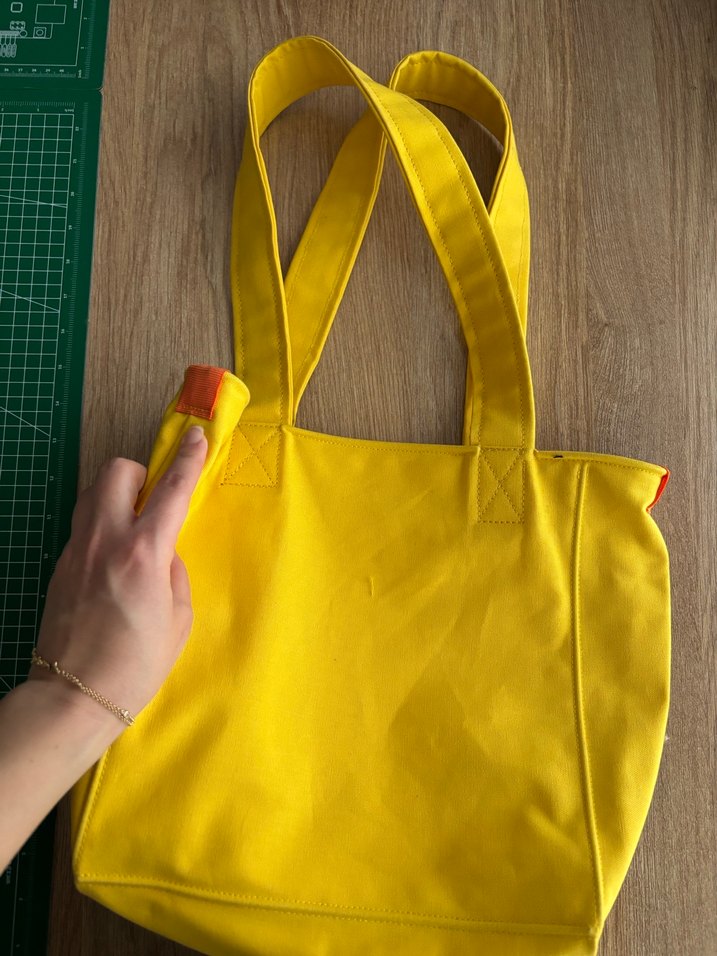 Sarı Fermuarlı Kadın Çantası - Görsel 2